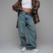 Classic Washed Denim Jeans For Women – High-Quality Cotton Mid-Rise Relaxed Fit Pants – Vintage Blue Casual Trousers_mkmklike.com