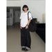 Unisex Retro Wide Leg Jeans Relaxed Style Straight Leg Floor Length Trousers For Couples Niche Design_mkmklike.com