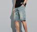 American Denim Shorts Men's Summer Thin Loose Trendy Brand 2025 New Retro Casual Boys Five-point Pants_mkmklike.com