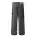 Loose Personality Pocket Side Zipper Design Casual Straight Long Pants Street Fashion Punk Distressed Washed Jeans For_mkmklike.com