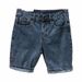 American Summer Casual New Retro Slim Fit Solid Color Denim Shorts Blue Men's Straight Non-elastic Five Points Male Denim Shorts_mkmklike.com