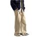Hong Kong Trendy Men's Autumn New 2025 Personalized Letter Jeans Hip Hop Ins Trendy High Street Trendy Ruffian Handsome Trousers_mkmklike.com