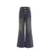 American Retro High-waisted Women's Jeans 2026 Spring Collection, Loose Fit, Slimming, Slightly Flared Wide-leg_mkmklike.com
