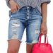 Women's Clothing Fashion Ripped Stretch Denim Jeans High Quality Fashion Denim Shorts_mkmklike.com