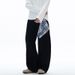 Men's Clothing Men's Detachable Square Scarf Trendy Brand Versatile High Street Loose Curved Blade Pants American Sickle Jeans_mkmklike.com