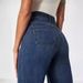 Women's Clothing Eight Point Wide Leg Pants Summer New Denim Flared Pants Wide Woven Nine Point Pants_mkmklike.com