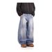 American Style Curved Knife Jeans Men's 2025 Summer New Washed Slimming Straight Wide Leg Casual Pants_mkmklike.com