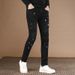 Pulse European American High-End Brand Ink-Splattered Printed Jeans For Men, Trendy Stretch Slim Fit Skinny Pants, Autumn And_mkmklike.com