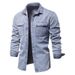Unbeatable Quality 2024 Spring And Autumn New Men's Shirt Jacket Trendy Coat Casual Washed Denim Top_mkmklike.com