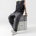 Japanese Double Three-dimensional Pocket Jeans Retro Old Washing Tooling Trousers Men_mkmklike.com