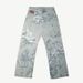 American Pants Hip Hop Streetwear Unisex Casual Y2k Retro Baggy Trendy Cupid Angel Pattern Men Women Straight Leg Jeans_mkmklike.com