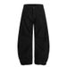 Vintage Pleated Cargo Pants – Curved Hem Streetwear Trousers With 3D Tailoring, Loose Fit Unisex Workwear Pants_mkmklike.com