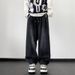Men's Jeans Autumn Winter Trendy Brand Wide Leg Casual Harajuku Style Loose Fit Youth Versatile Long Pants_mkmklike.com