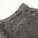 Post-apocalyptic Style Heavy-duty Washed Vintage Denim Wide-leg Men's Design Sense Niche Silhouette Loose Scimitar Pants_mkmklike.com