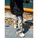 Nordmann American Style Men's Jeans With Design Sense, Patchwork Straight Pants, High Street Trendy Brand, Versatile, Cool And_mkmklike.com