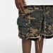 Men's Clothing High Street Washed Raw Edge Distressed Double Layer Retro Workwear Pocket Trendy Camouflage Shorts Summer Shorts Men's Trend_mkmklike.com