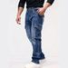 Men's Clothing Spring And Autumn Style Fashion Retro Multi Pocket Wide Version Jeans Standard Size Nzk Men's Loose Straight Denim Long_mkmklike.com