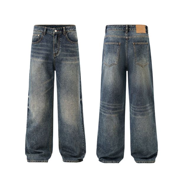 Cleanfit High Street Jeans – Light Blue Washed Straight-Leg Denim For Men & Women (S-3XL)_mkmklike.com