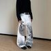 Men's Retro Hip-Hop Jeans With Musical Note Print - High Street Loose Fit Denim Pants For Casual Wear_mkmklike.com