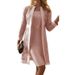 Women's Clothing Color Lace Cardigan Dress Two Coats_mkmklike.com
