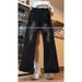 Men's Summer Thin Straight Leg Bootcut Jeans Ripped American High Street Vibe Style European And American Style Cool And Stylish_mkmklike.com