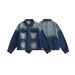 Eon Modish 25 Autumn New American Street Style Deconstructed Denim Jacket Coat_mkmklike.com