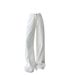Women's Clothing White Wide Leg Jeans High Waist Flowy Straight Leg Pants For Fall Comfort & Style With Solid Color_mkmklike.com