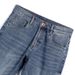 New Four Seasons Versatile Washed Jeans Men's Fattened Plus Size Elastic Small Straight Jeans Men's Foreign Trade Men's Clothing_mkmklike.com