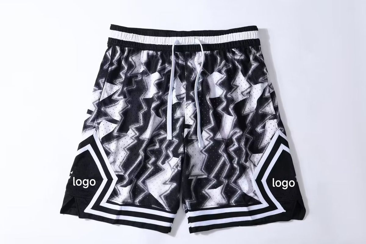 Men's Clothing Sports Shorts Large Size Loose Breathable Shorts Casual Running Fitness Basketball Shorts Quick-Drying Pants Training _mkmklike.com