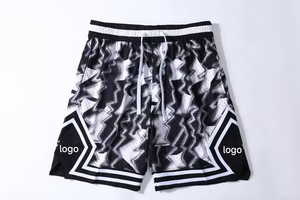 Men's Clothing Sports Shorts Large Size Loose Breathable Shorts Casual Running Fitness Basketball Shorts Quick-Drying Pants Training _mkmklike.com