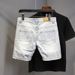 Men's Clothing Loose Shorts Fashionable Simple Shorts New Men's Casual Jeans_mkmklike.com