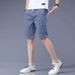 Premium Ice Silk Denim Shorts For Men - Breathable Summer Shorts, Loose Fit, Korean Style, Trendy & Comfortable Casual Wear_mkmklike.com