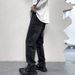 Men's Clothing Personalized Design Jeans Autumn Slim Loose Large Size Drape Mopping Wide Leg Long Pants_mkmklike.com