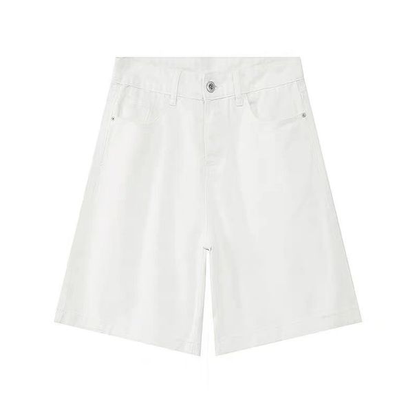 Men's Clothing Men's Loose Straight Denim Shorts Summer Retro Distressed Blue Versatile Hot Pants Trendy Brand_mkmklike.com