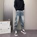 Men's Carrot Pants Spring New Arrival 2026 Jogger Style Casual Jeans Unique Design Hot Selling_mkmklike.com