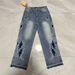 Men's Clothing Printed Jeans Straight Leg Loose Fit Long Pants Printed Straight-Leg Jeans – Washed Denim Pants With Urban Street Art Design (XL-3XL)_mkmklike.com