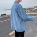 Loom Korean Style Trendy Versatile Denim For Men, Casual Loose Fit, Stylish Hip-Hop European American Street Fashion Brand,_mkmklike.com