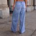 High-Waisted Wide-Leg Jeans For Women – Adjustable Drawstring Comfort Denim Pants (Classic Blue, S-XXL)_mkmklike.com