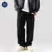 Nordmann Muqiu Clothing | Autumn Winter New Black Cargo Jeans Men's Trendy Brand Hip Hop American Style Casual Loose Wide-Leg_mkmklike.com