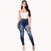 Denim Pants Women Retro Solid Sexy Hole Hollow Out Jeans Ripped Pencil Trousers Street Skinny High Waist Lady Pant_mkmklike.com