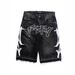 Men's Clothing Retro Washed Loose Shorts Personality Trend Pattern Street Straight Jeans Men_mkmklike.com