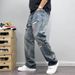 Men's Clothing Retro High End Ripped Jeans For Men Trendy Brand Personalized Scratched Patches Embroidered Slim Straight Pants For Spring And Autumn_mkmklike.com