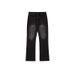 Men's Clothing American Retro Cleanfit Straight 507 Version Cut Edge Black Washed Cat Whisker Jeans For Men_mkmklike.com