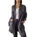Chicco European And American Fashion New Women's Denim Dress Washed Craft Long Shirt Casual Jacket_mkmklike.com