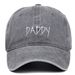 Unisex Alphabet embroidery dad Wash cotton can adjust the casual shade Adult DAD baseball cap_mkmklike.com