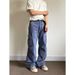 Unisex Heavy-Duty Cargo Pants - Vintage Workwear Style With Oversized Pockets & Relaxed Wide-Leg Fit For Streetwear & Retro Aesthetic_mkmklike.com