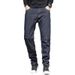 lengthened Tall Straight Jeans Men's Trendy Brand Fattened Plus Size Trousers Elastic Ami Kaji Foreign Trade Men's Clothing_mkmklike.com