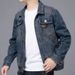 Men's Denim 2026 Spring Autumn Zipper Korean Style Slim Fit Retro Casual Stylish Jacket Versatile Workwear_mkmklike.com
