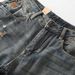 Men's Slim Fit Straight Leg Jeans Distressed Washed Mid Stretch Casual Trousers Long Midweight Softener Machine Washable_mkmklike.com