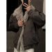 Melard Cool Mountain Eagle Niche Retro Large Plush Stand Collar Design Sense Hong Kong Style Winter Thickened Cotton_mkmklike.com